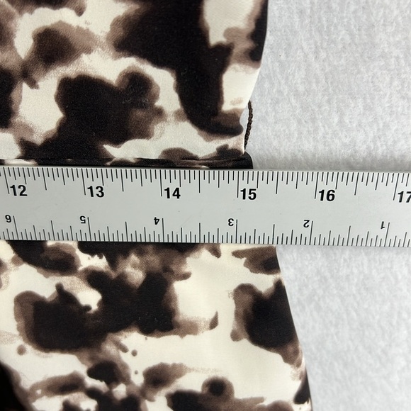 Banana Republic Women’s Dress Size 8 Black/Cream/Taupe Polyester Like New - Picture 8 of 12